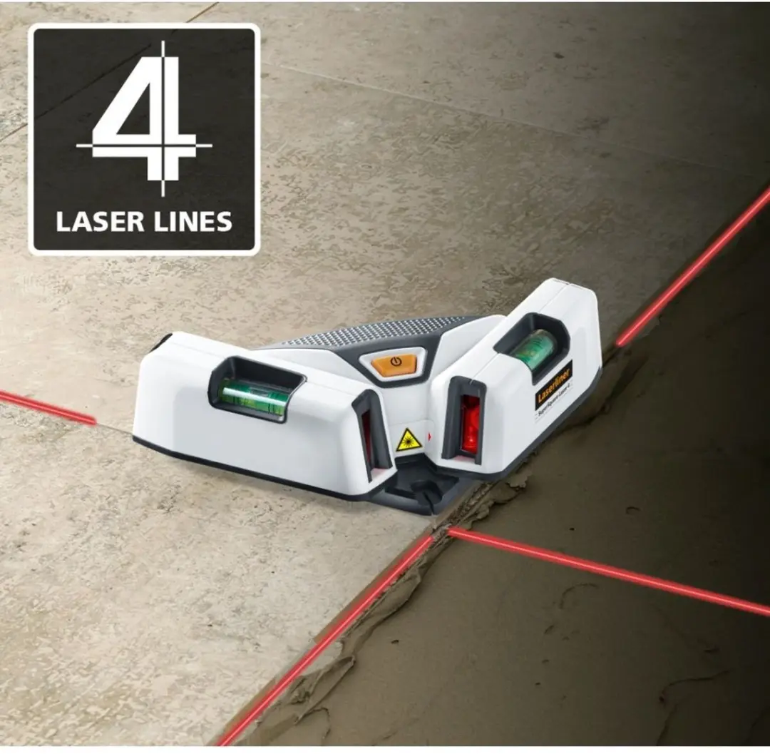 Laserliner SuperSquare-Laser 4 Vloercontrolelaser