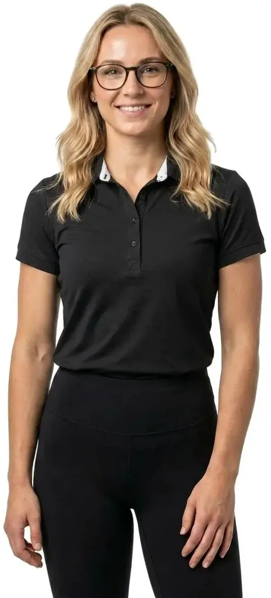 Helly Hansen Crewline Poloshirt Korte Mouw - Zwart - XL