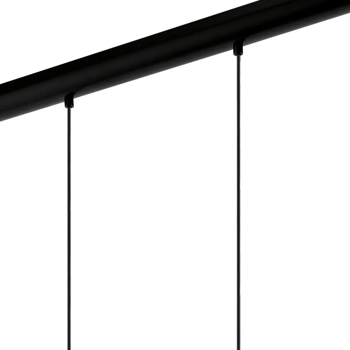 Eglo Priddy Hanglamp E27 - 97,5 cm - Zwart/Wit
