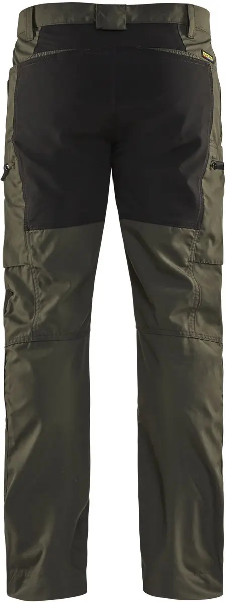 Blåkläder Service Werkbroek 1459-1845 - 88 - Groen/Zwart