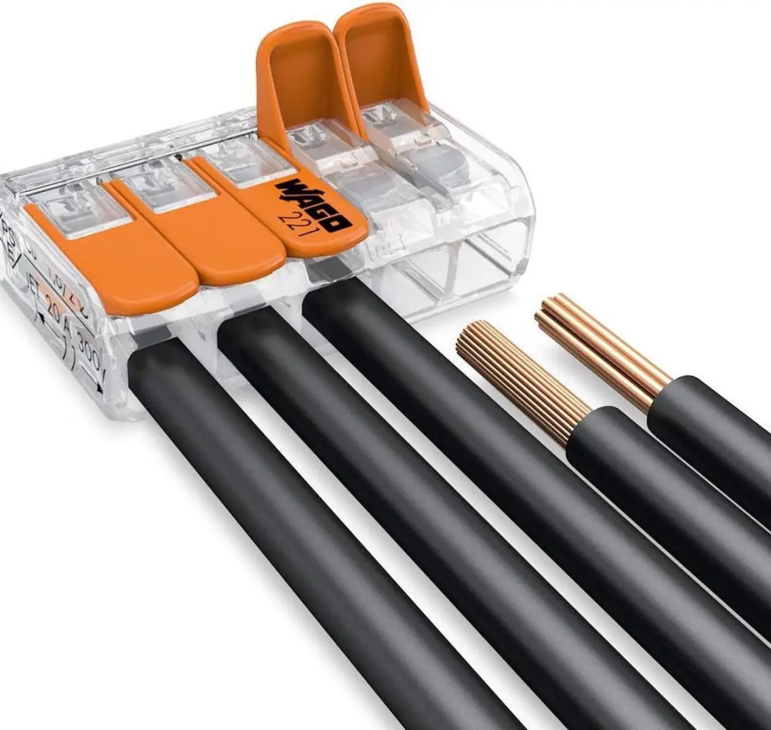 Wago 5-voudige Lasklem 32A - 8 Stuks