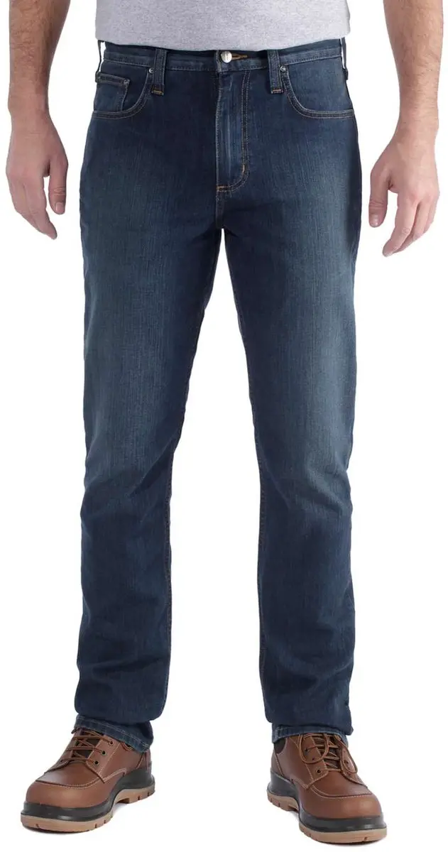 Carhartt Slim Fit 5-Pocket Tapered Jean Navy - L