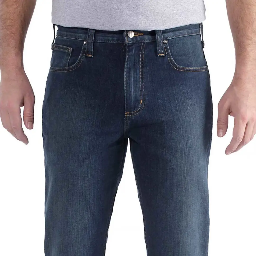 Carhartt Slim Fit 5-Pocket Tapered Jean Navy - L