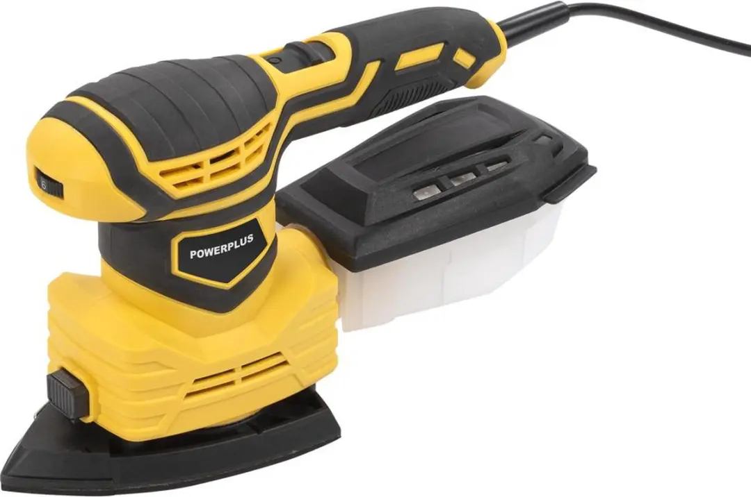 Powerplus POWXBOX026 Handpalmschuurmachine 200W - 100 Vellen - afbeelding 6 van 6