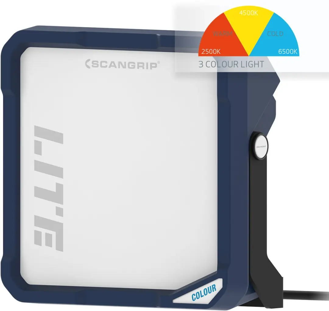 Scangrip VEGA LITE COLOUR Bouwlamp 5000 Lumen - Meerkleurig