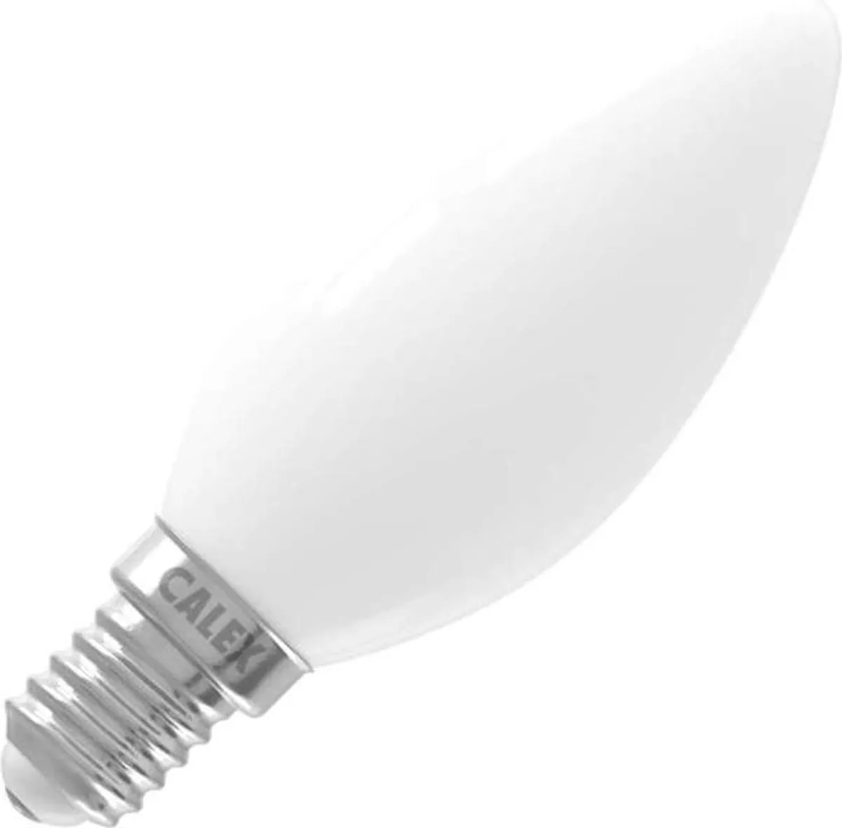 Calex LED Filament Kaarslamp E14 3.5W Warm Wit