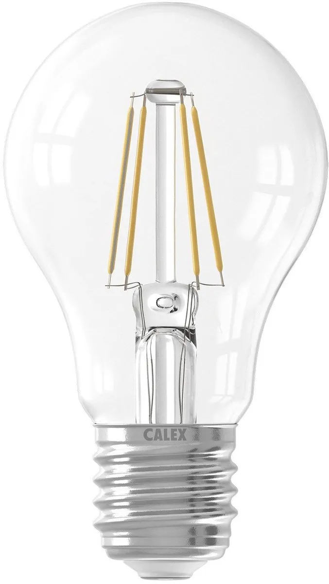 Calex E27 Standaardlamp 7,5W - Transparant - 2700K