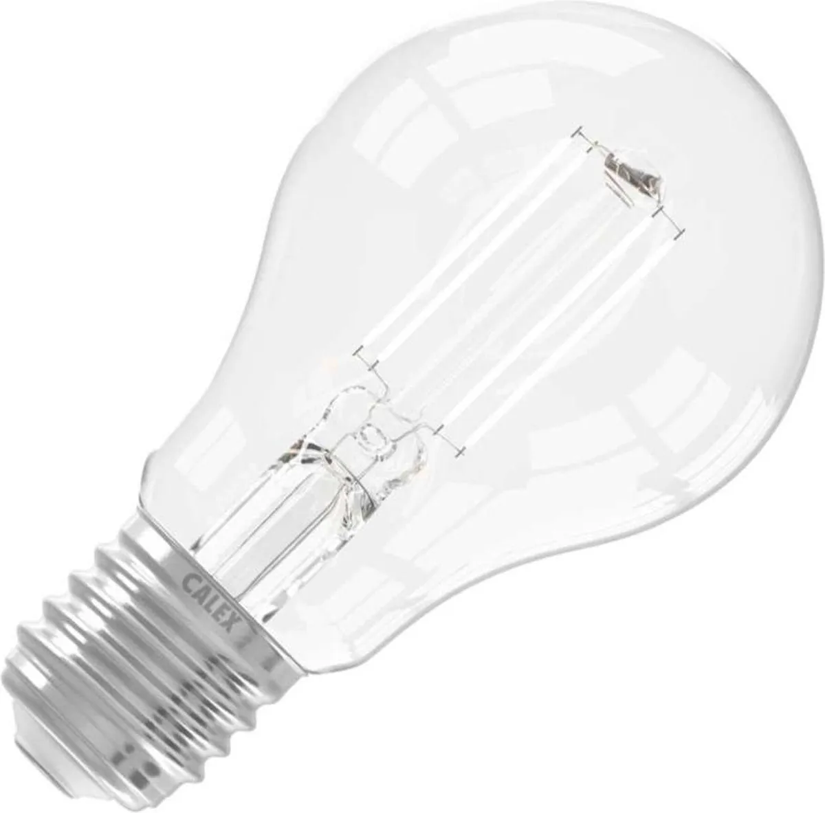 Calex E27 Standaardlamp 7,5W - Transparant - 2700K - afbeelding 6 van 6