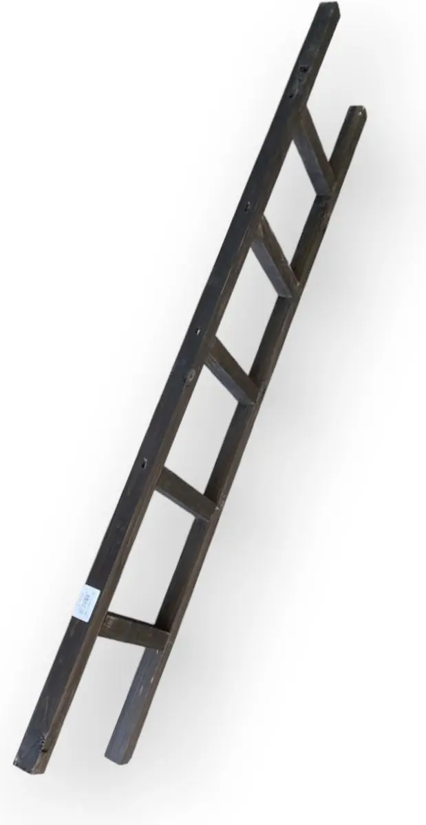 Mullrose Decoratieve Houten Ladder - 5 Treden