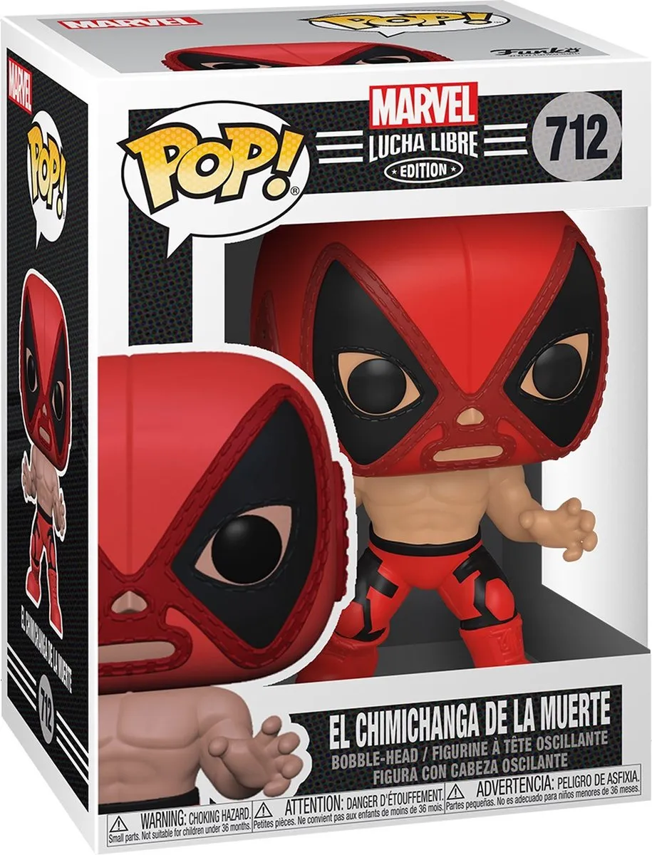 Funko Pop! Marvel Lucha Libre El Chimiganga de la Muerte 53874 - Veelkleurig