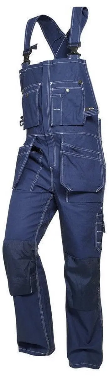 Blåkläder Bretelbroek 2600-1370 - Marineblauw - Maat 156
