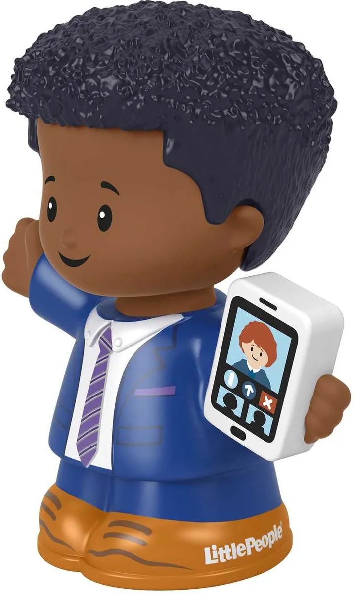 Fisher-Price Little People Businessperson GWV14 - Meerkleurig - afbeelding 6 van 6