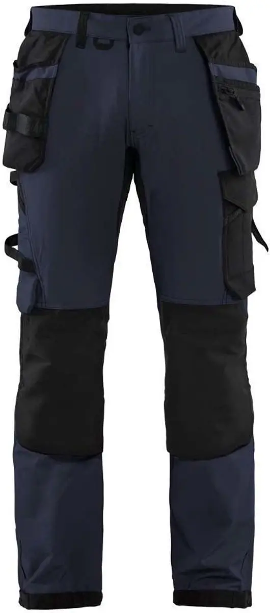 Blåkläder Werkbroek 1522-1645 - 4-weg Stretch - Zwart/Donkergrijs
