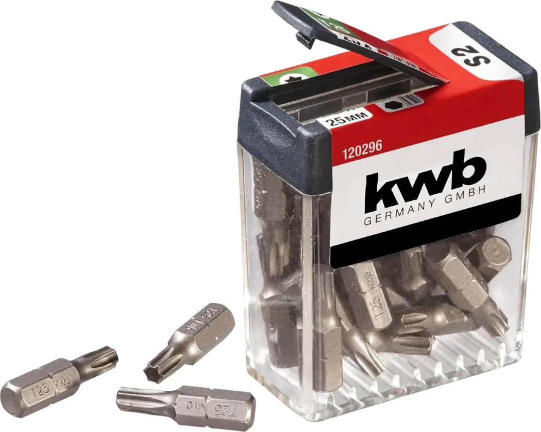 KWB Droogbouwschroeven 350 Stuks - PH2 - Torx 25 - Gefosfateerd Zwart