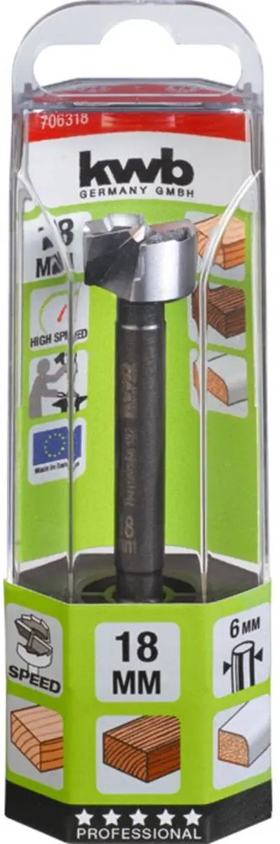 KWB Forstnerboor 18mm - 706318