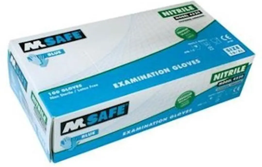 Oxxa M-Safe 4520 Nitril Onderzoekshandschoenen - Blauw XXL - 100 Stuks