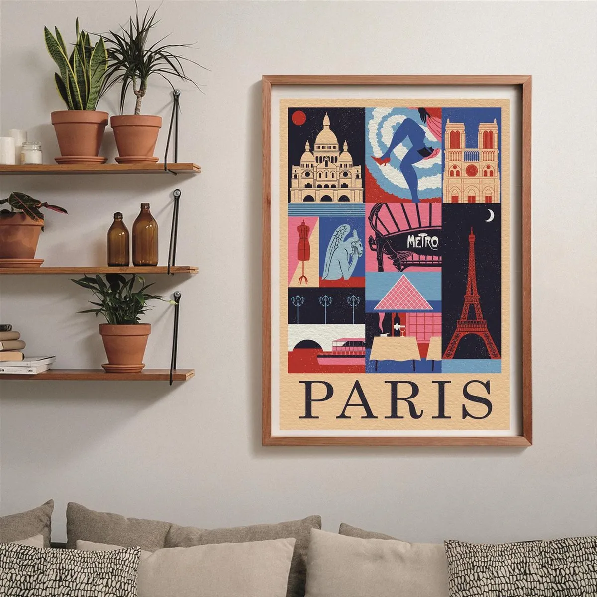 Clementoni Style in the City Parijs Puzzel 1000 Stuks - Multikleur - afbeelding 6 van 6