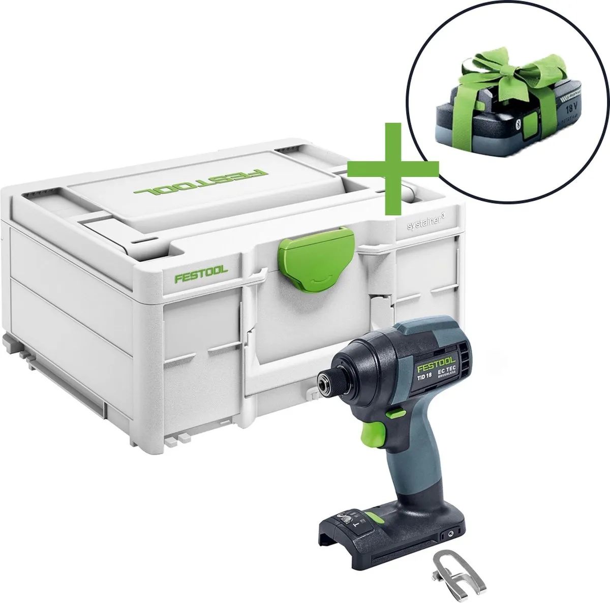 Festool TID 18 Slagschroevendraaier - 4.0Ah - 3 standen