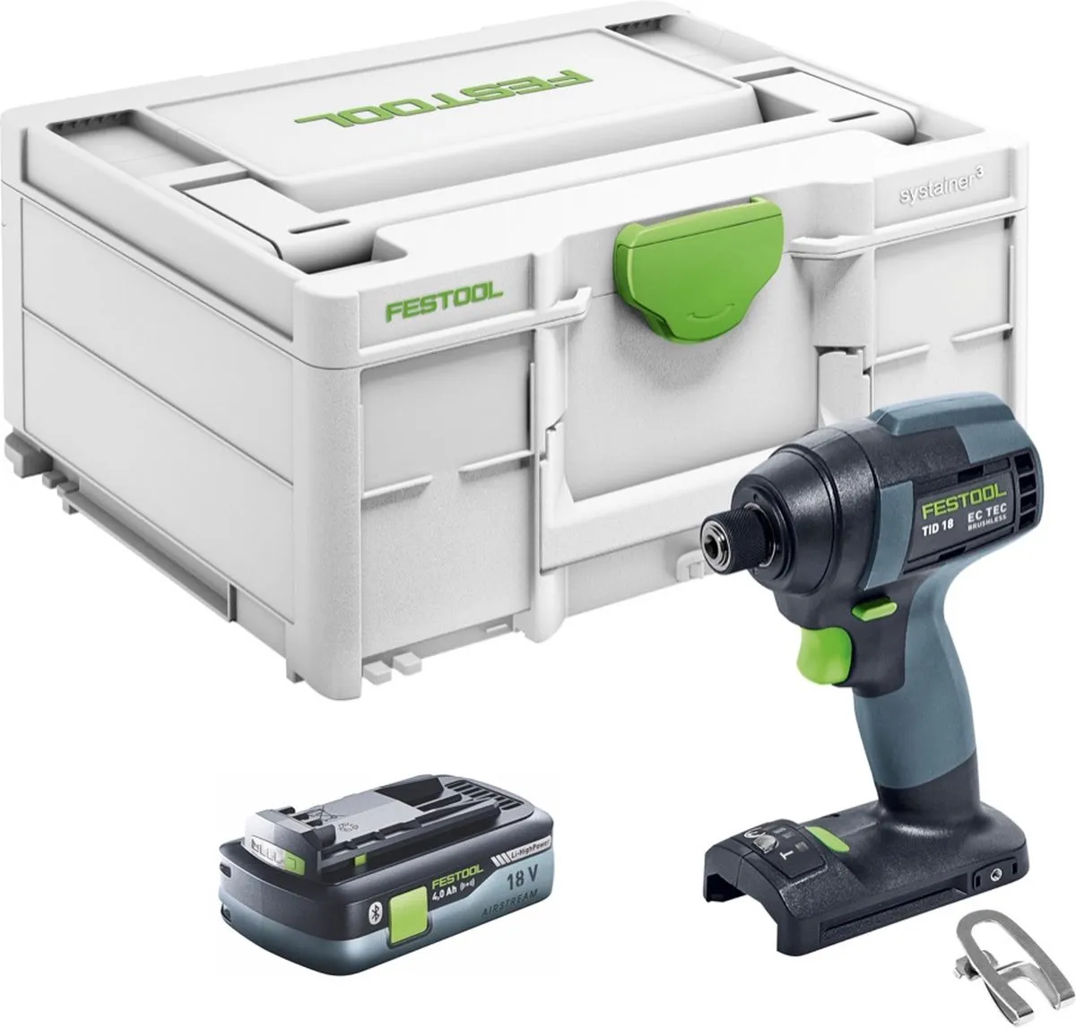 Festool TID 18 Slagschroevendraaier - 4.0Ah - 3 standen