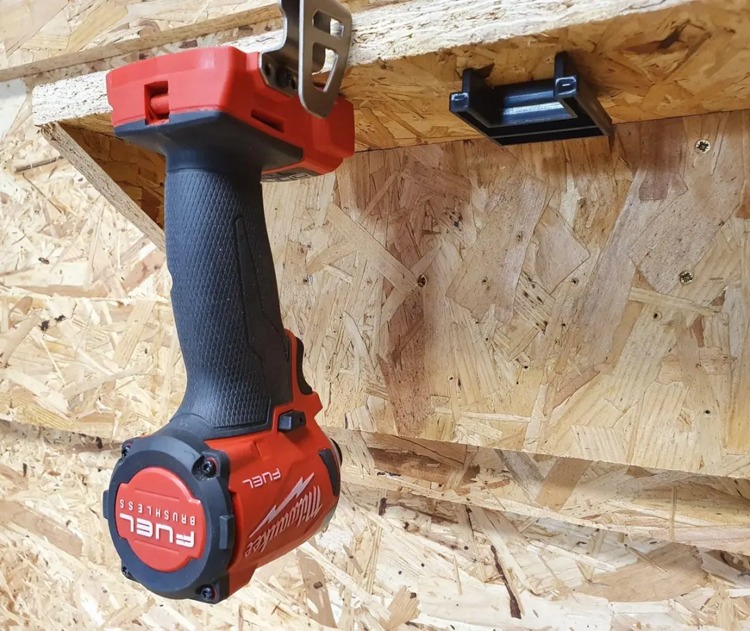 StealthMounts TM-MW18-BLK-4 Machinehouder Milwaukee M18 - 4 Stuks