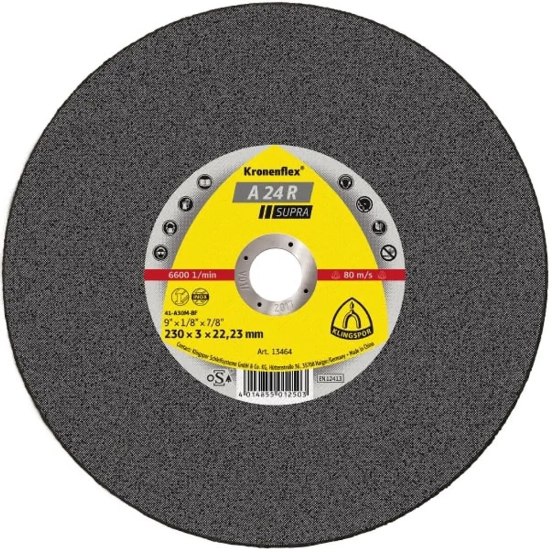 Klingspor A 24 R Supra Doorslijpschijf 350mm RVS