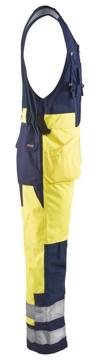 Blåkläder Amerikaanse Overall High Vis 8504-1977 - 60 - Geel/Marineblauw