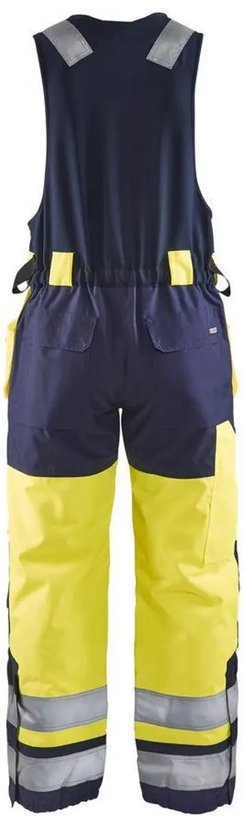Blåkläder Amerikaanse Overall High Vis 8504-1977 - 60 - Geel/Marineblauw