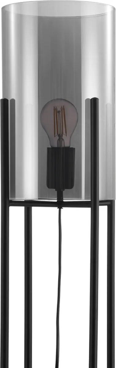 Eglo Glastonbury Vloerlamp - Ø25cm - E27 - Zwart