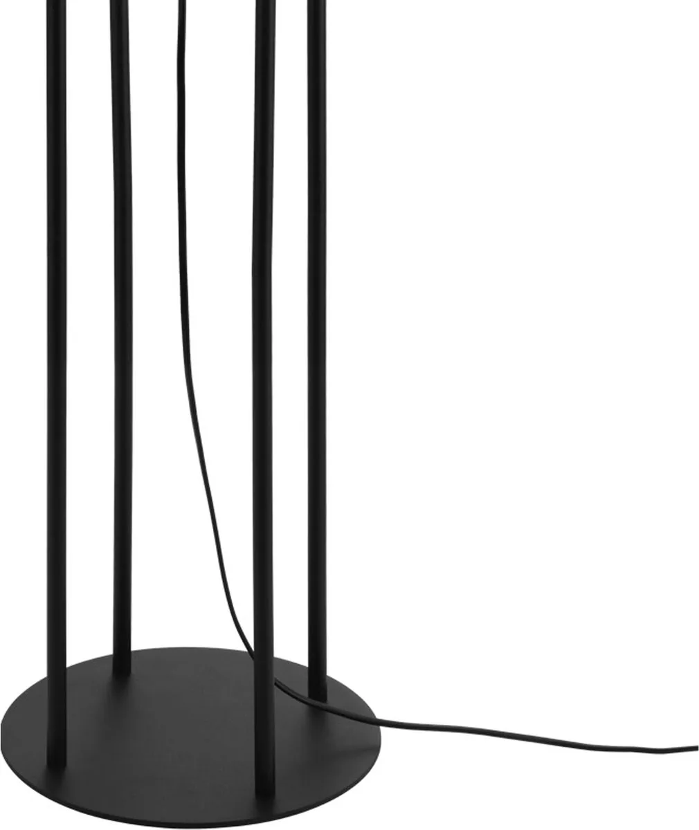 Eglo Glastonbury Vloerlamp - Ø25cm - E27 - Zwart