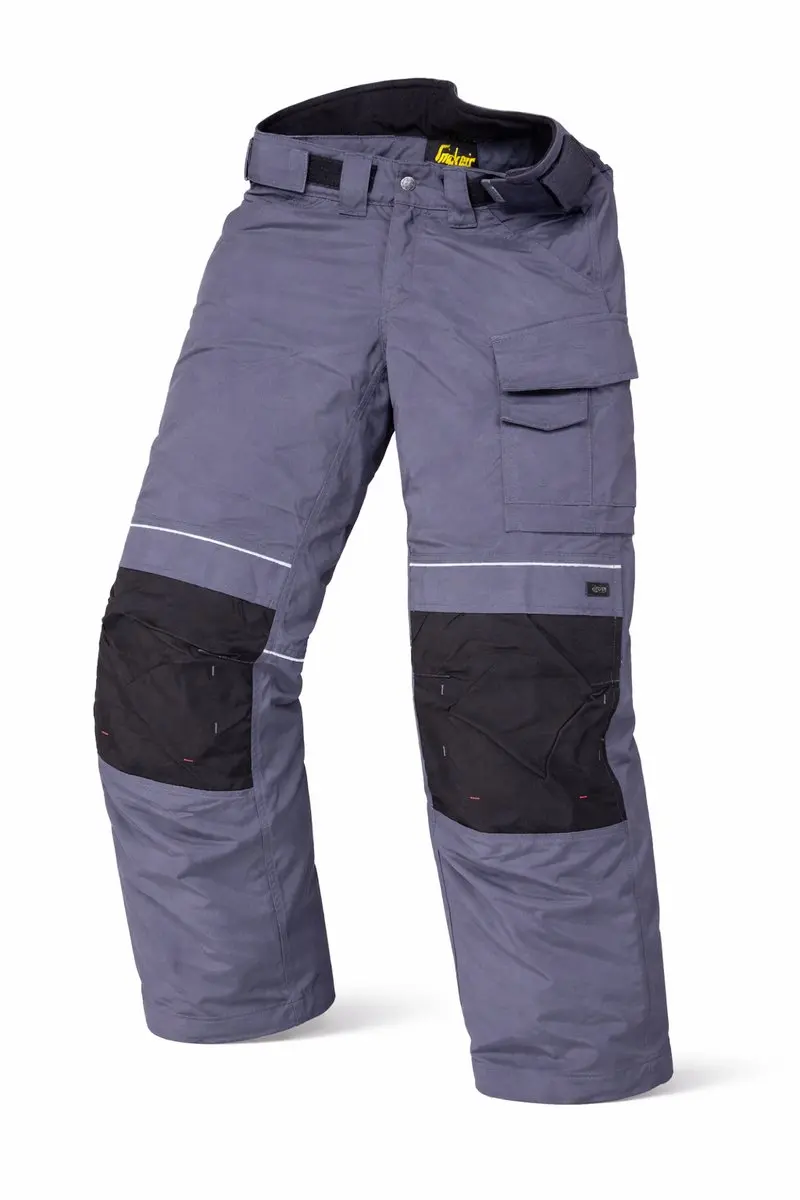 Snickers 3619 Power Winter Werkbroek - Gevoerd - Grijs/Zwart