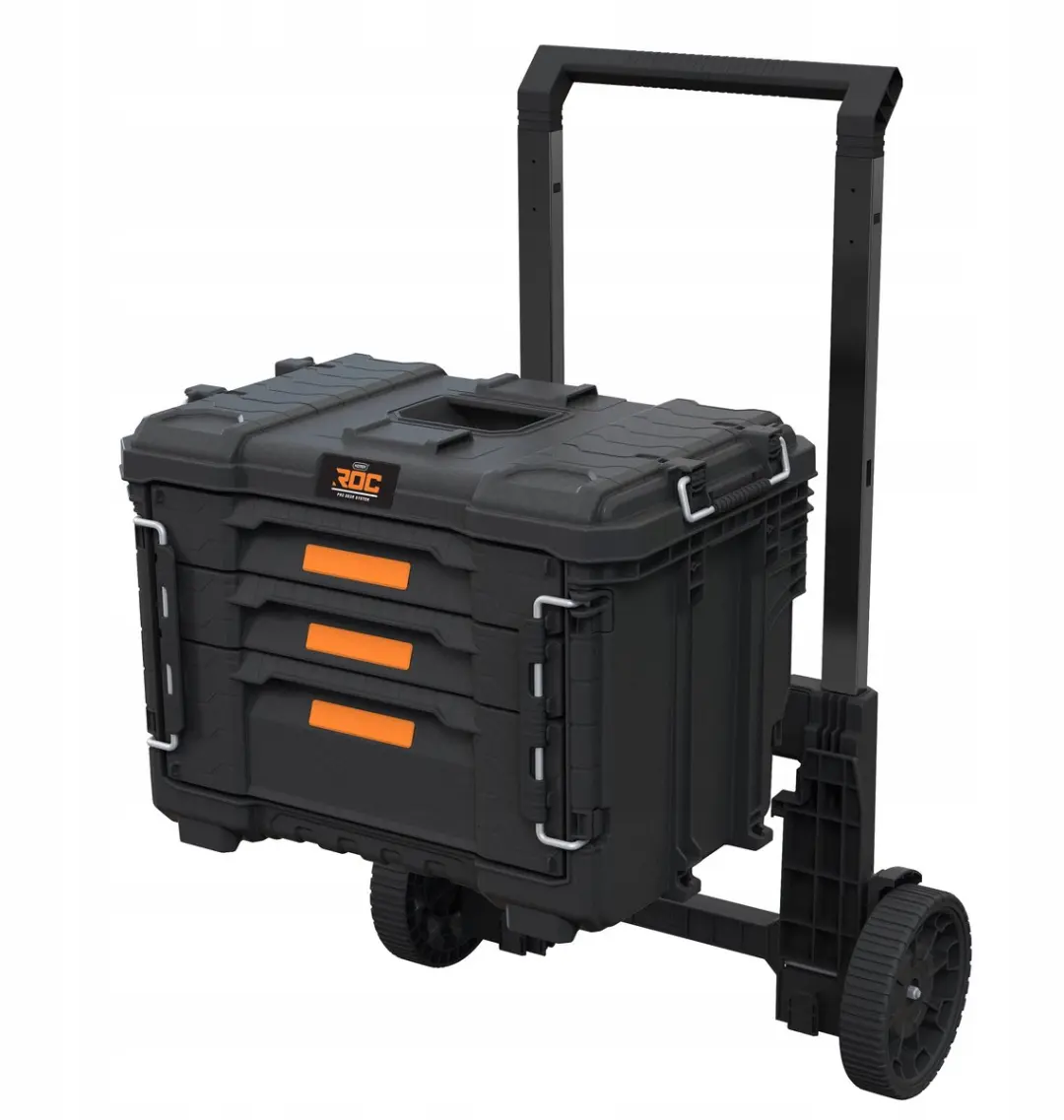 Keter ROC PRO GEAR 2.0 XL Gereedschapskist 3 Lades - Zwart