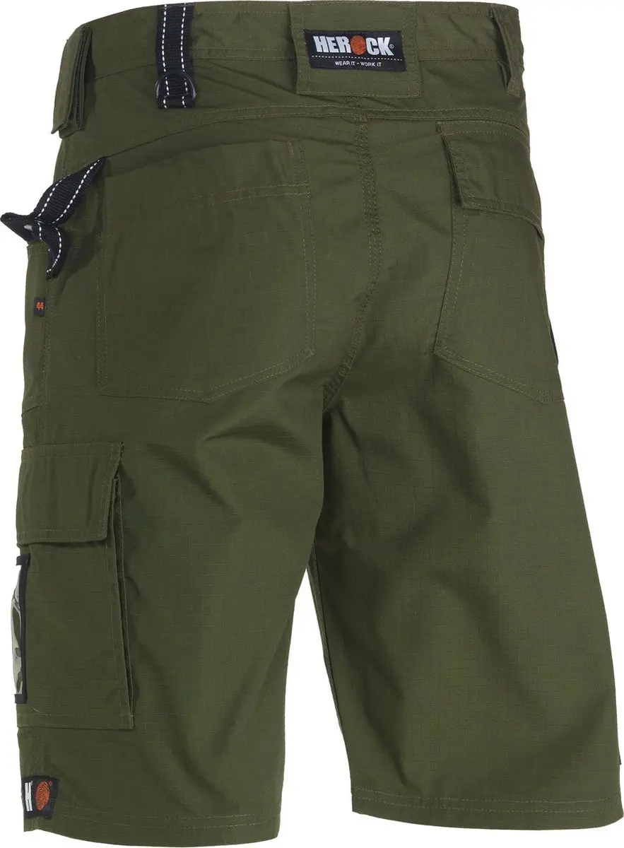 Herock Batua Korte Werkbroek 42 - Beige/Zwart - afbeelding 6 van 6