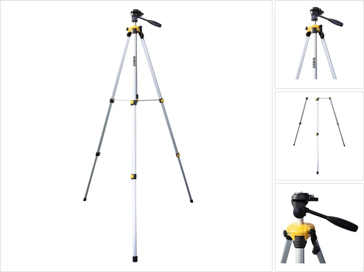DeWalt DE0881T Laserstatief - 1/4-20 - Zwart