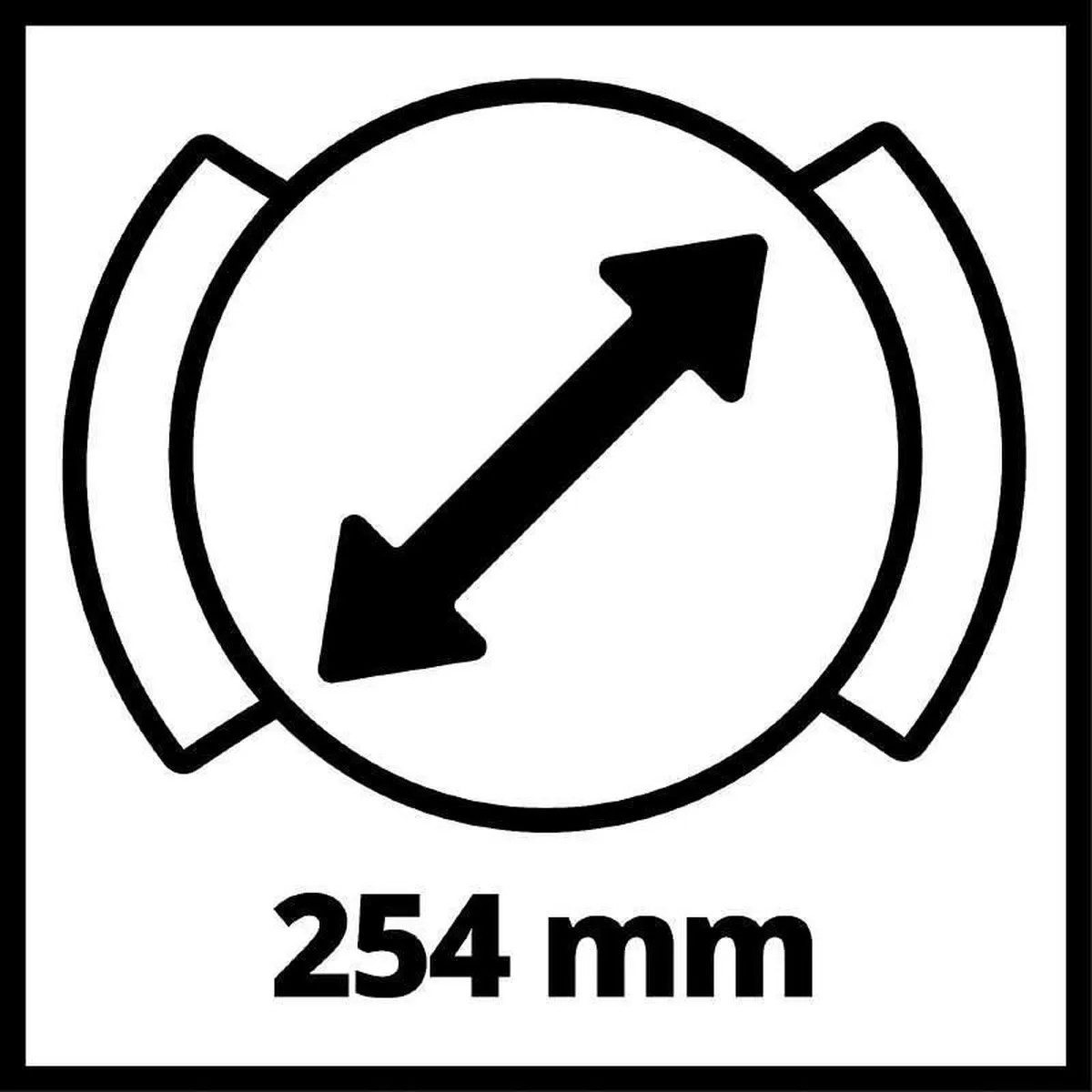 Einhell CE-CB 18/254 Li Solo Accu Polijstmachine - Ø254mm - 2 Stuks