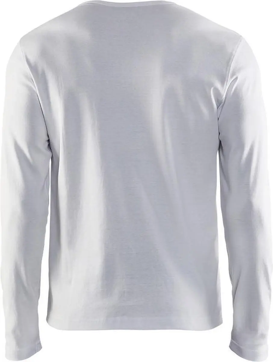 Blåkläder T-shirt Lange mouw 3314-1032 - Wit - L