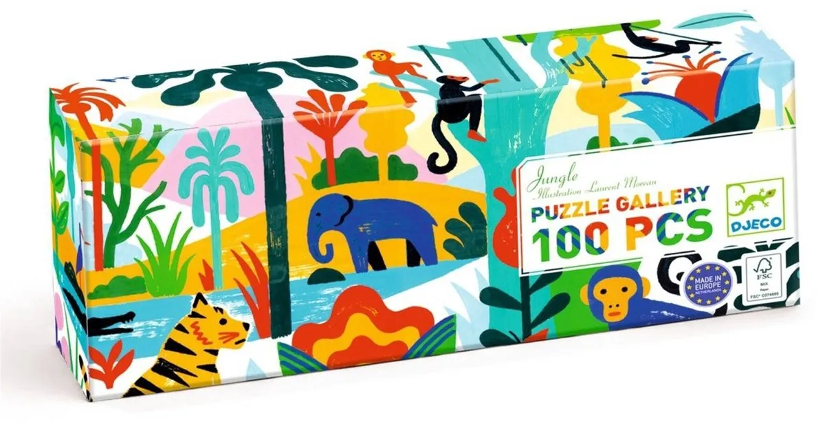 Djeco Jungle Puzzel 100 Stuks
