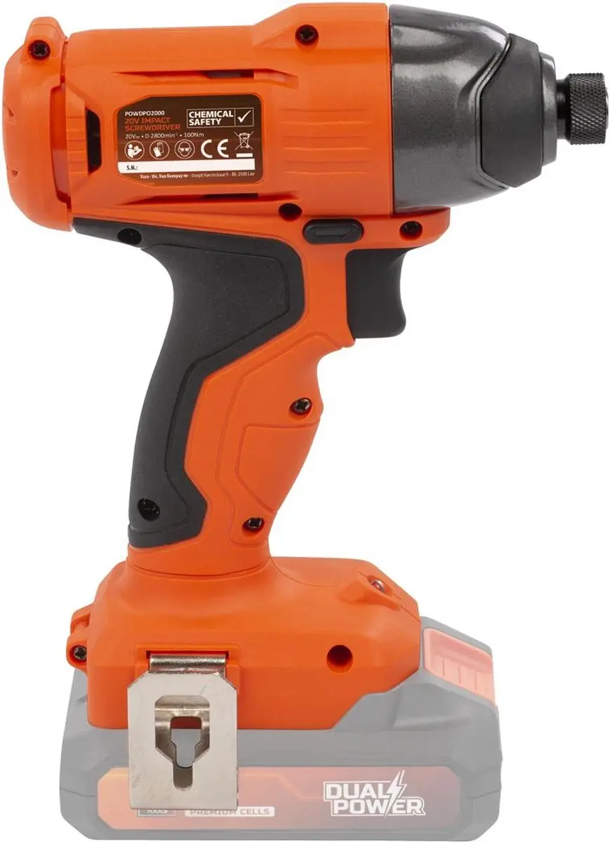Powerplus POWDPO2000 Slagschroevendraaier 20V - 100Nm