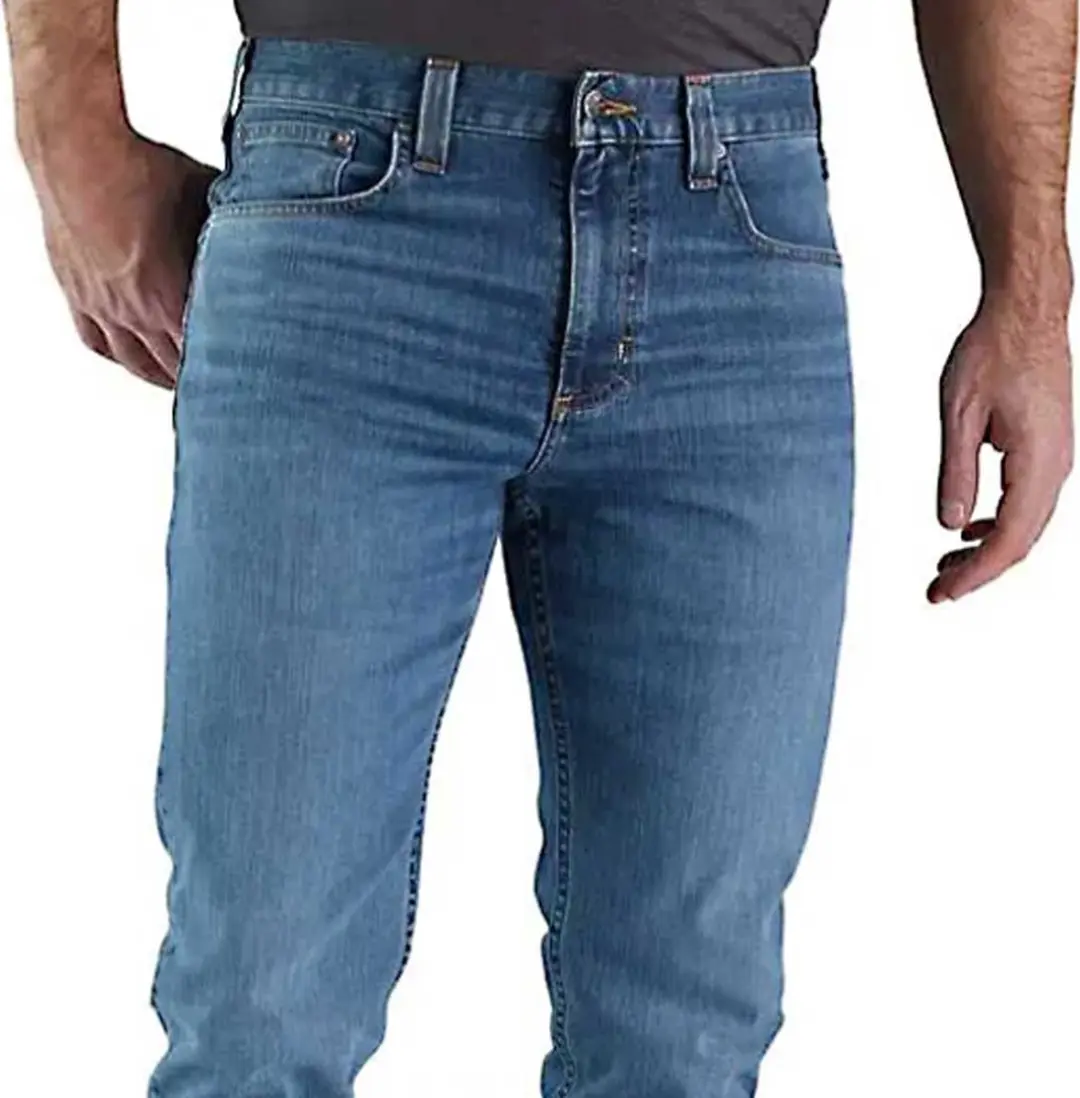 Carhartt Houghton Slim Fit 5-Pocket Jeans - Lichtblauw