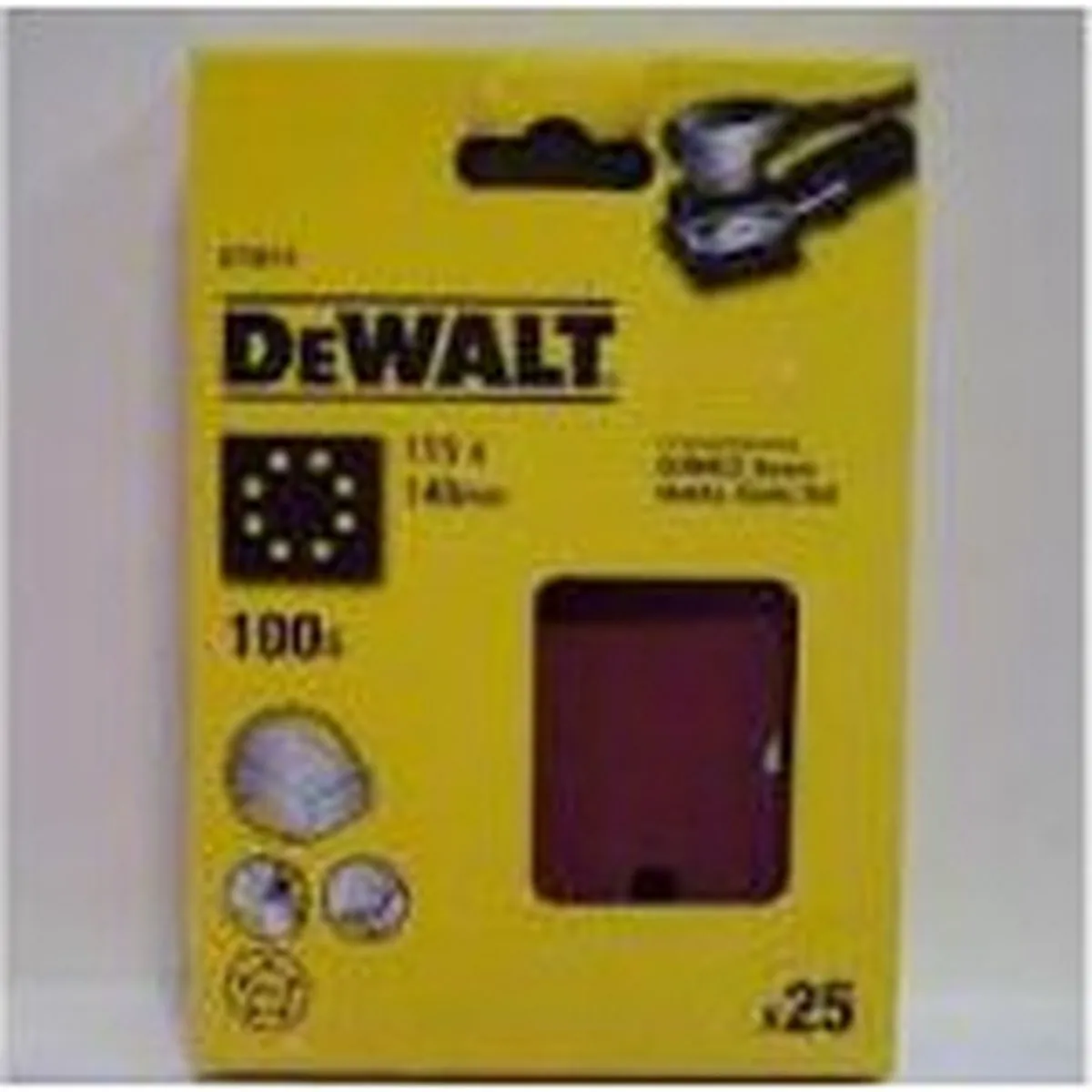DeWalt DT3014 P100 Schuurpapier - 25 Stuks