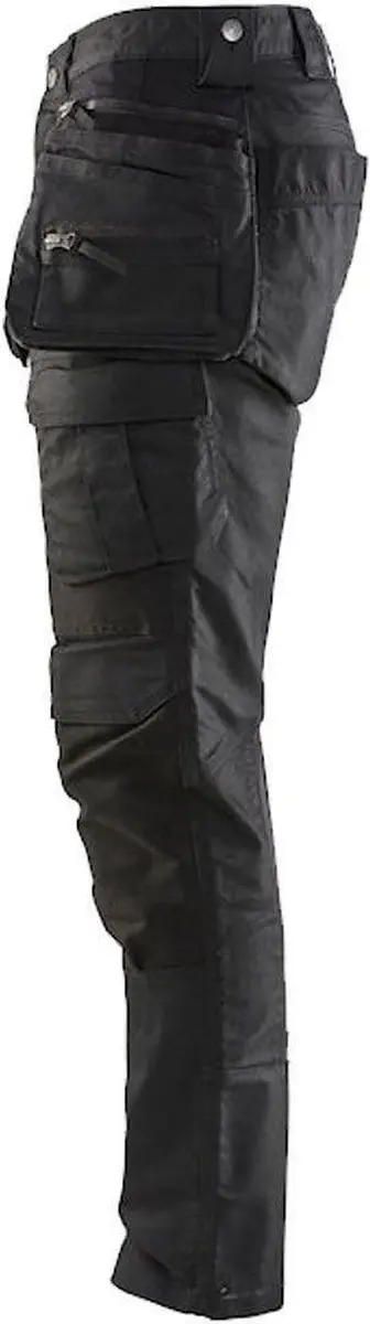 Blåkläder Werkbroek X1900 Denim Stretch - Maat 48 - Zwart
