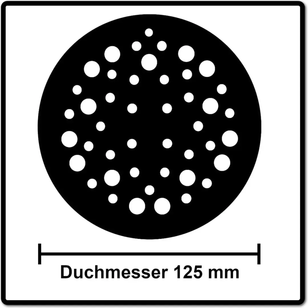 Mirka Beschermpads 125mm 44 Gaten - 5 Stuks - afbeelding 6 van 6
