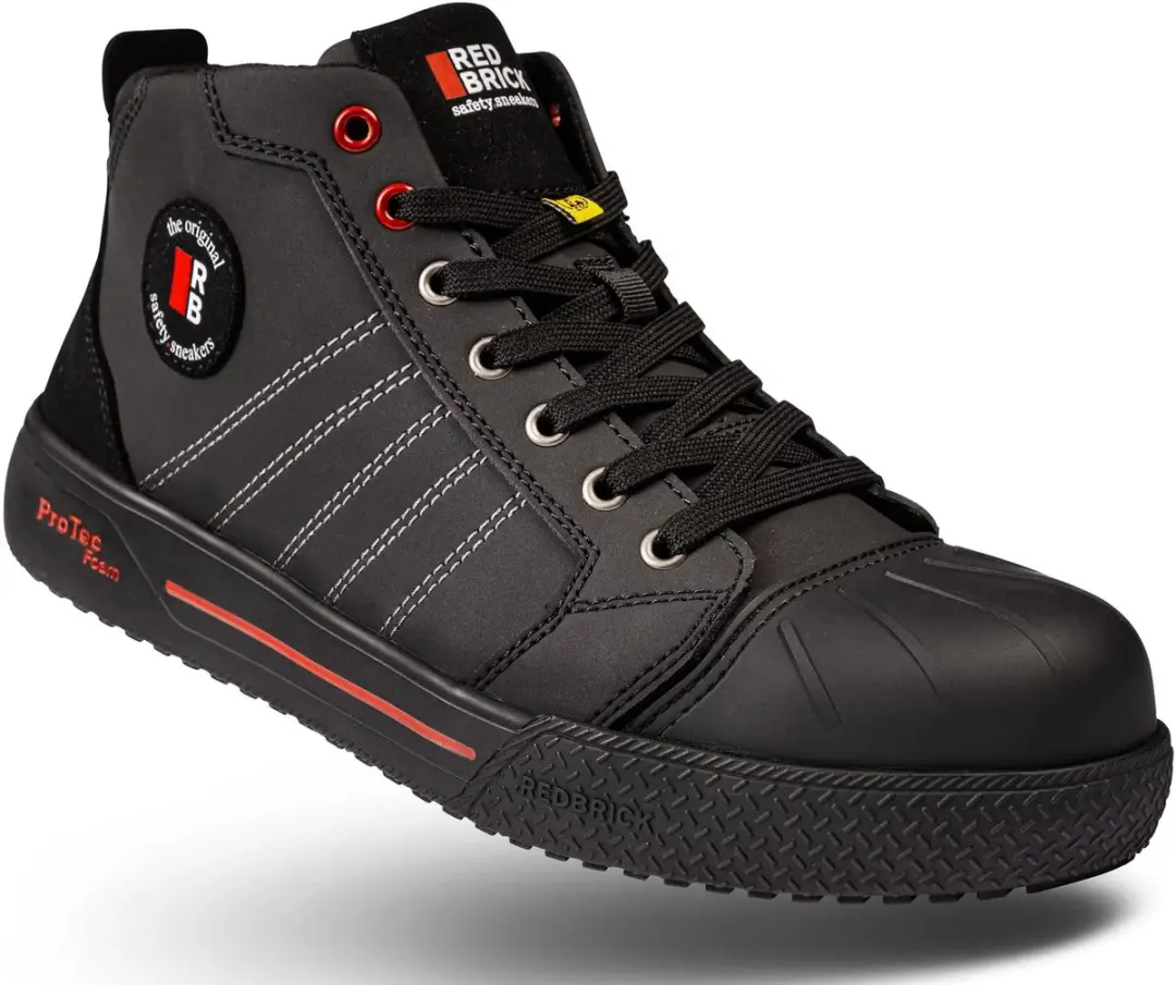 Redbrick Werkschoen Champ High S3s - Zwart 46