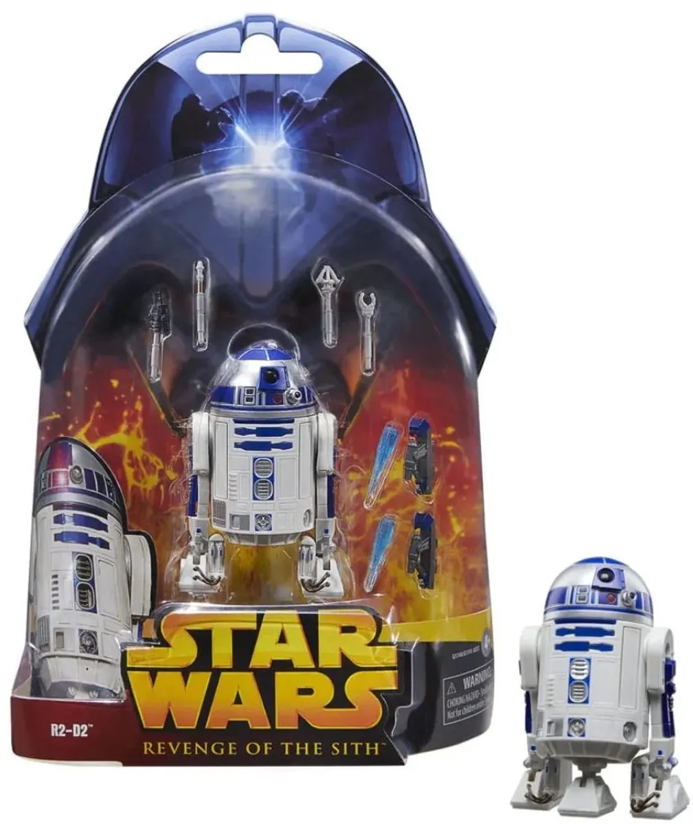 Hasbro Star Wars Episode III Black Series R2-D2 9cm - Multi - afbeelding 6 van 6