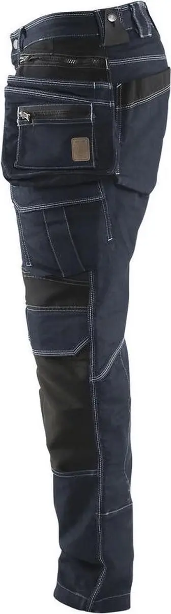 Blåkläder Werkbroek X1900 1990-1141 - Stretch - Marineblauw/Zwart - Maat 60