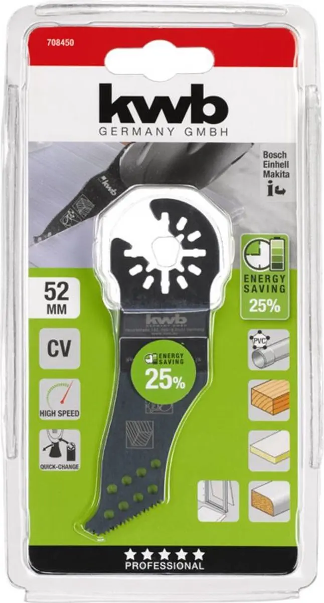 KWB Recht Snijder Cv - Oscillerend Multitool