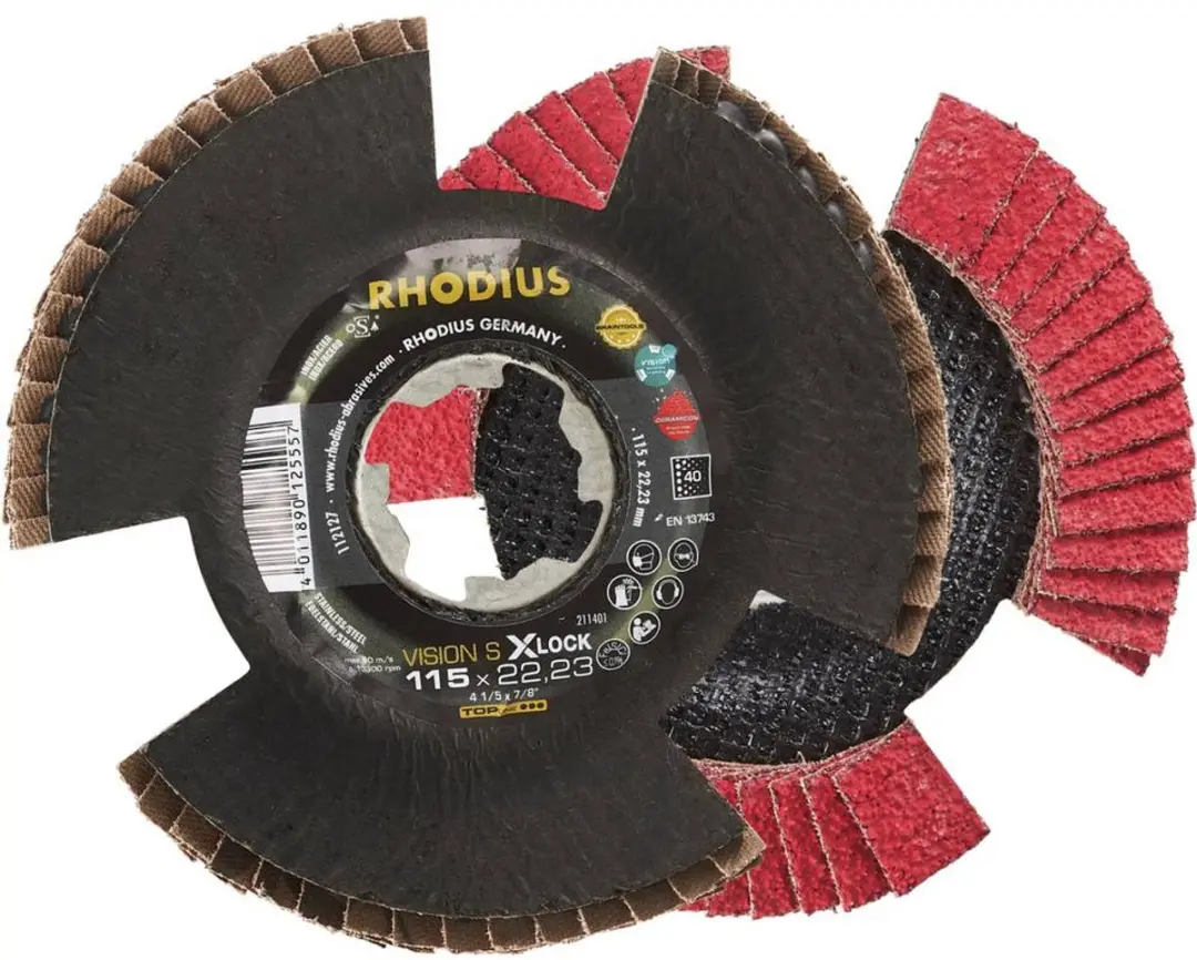 Rhodius 211401 VISION SPEED X-LOCK Lamellenschijf 115mm