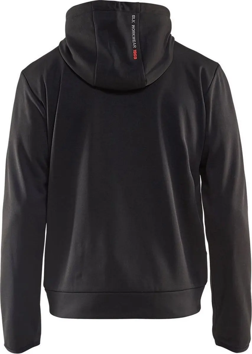 Blåkläder Hoodie 3363-2526 - Zwart/Rood - XXL