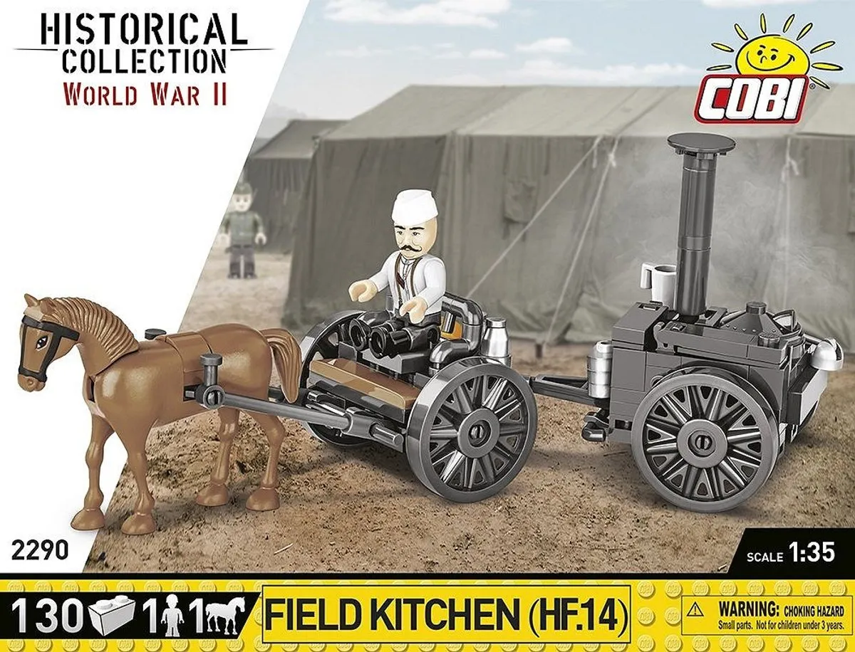 Cobi Veldkeuken Hf.14 COBI-2290 - 130 Stukken - Meerkleurig