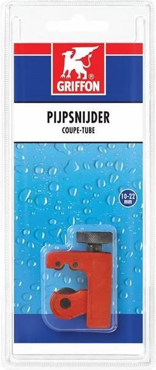 Griffon Pijpsnijder 22mm - Rood