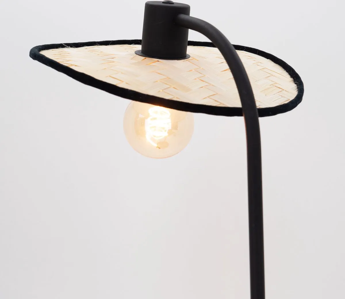 Eglo Marywell Tafellamp E27 - 46,5 cm - Zwart/Bruin